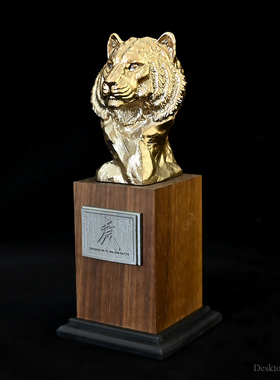 龙飞兔舞 全高165MM 家居桌面饰品摆件 东北虎胸像 LTCP-465/