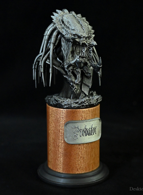 龙飞兔舞 全高160MM 家居桌面饰品摆件 铁血胸像 LTCP-464/