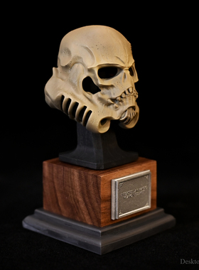 龙飞兔舞 105MM 桌面装饰品树脂摆件  星球鬼兵头古 LTCP-412/3D