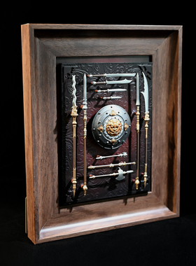 龙飞兔舞 摆件工艺品 家居办公饰品 唐宋兵器全套LTCP-042