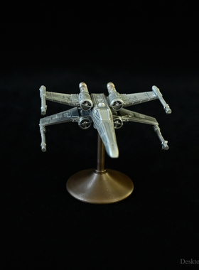 龙飞兔舞 50MM桌面摆件装饰品 星际战机B树脂小模型LTCP-332/3D