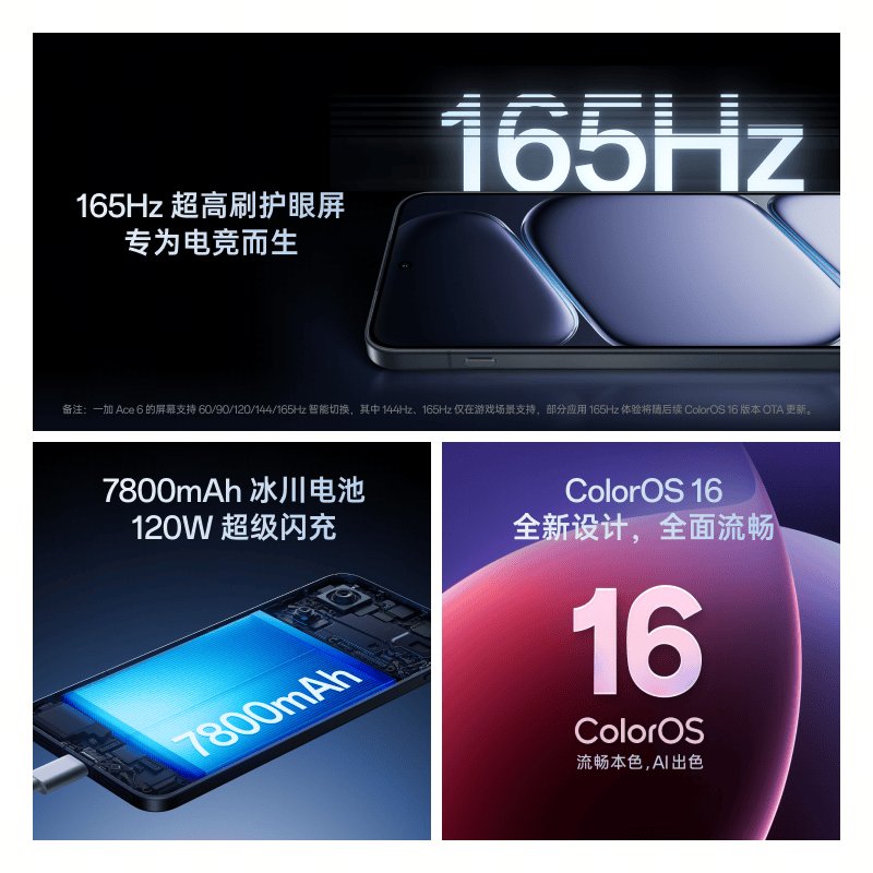 ONEPLUS/һ�� Ace 6 �ֻ� ���� 16+256G 2354Ԫ