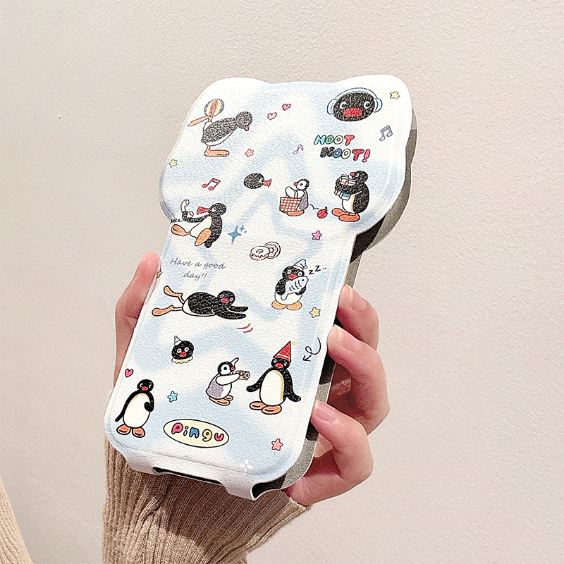 适用华为荣耀magic6pro手机壳mgaic5至臻版majic4手提play8t皮套5t卡通3企鹅7t带6t手链4tpro翻盖7t手腕趣味p - 图1