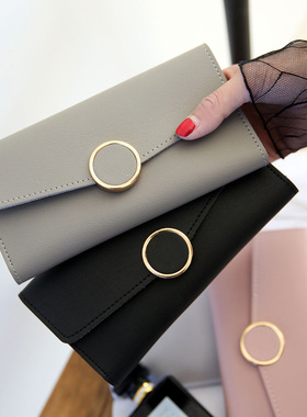 Women Long Wallets Purses Luxury Round Shap Wallets For Ladi
