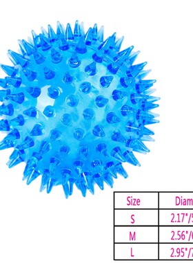 Dog Squeaky Toys Colorful Soft Rubber Luminous Pet Puppy Dog
