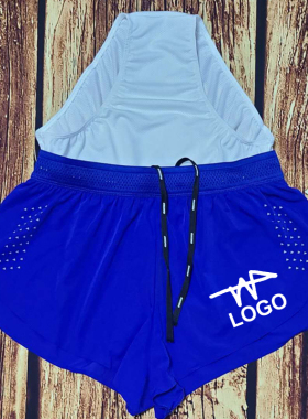 Man Marathon Shorts Long Distance Running Sport Pants Track