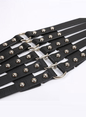 brand design vintage metal Ring Belt Gold Ladies Women Belts