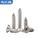 Cross self-tapping screw 304 stainless steel countersink