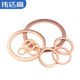 Copper gasket marine sealing ring metal screw