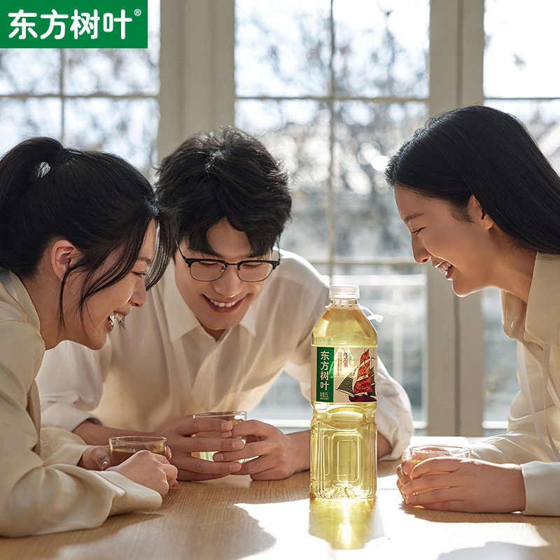 农夫山泉东方树叶青柑普洱0糖0脂0卡无糖茶饮料1500毫升大瓶整箱,淘宝优惠券,粉丝福利购,淘宝优惠卷