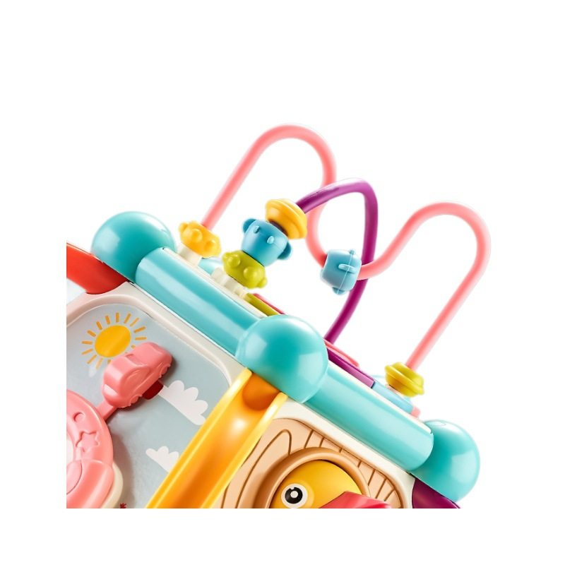 儿童早教六面体拍拍鼓0-1-3岁手拍鼓 多功能音乐学习益智启蒙,淘宝优惠券,粉丝福利购,淘宝优惠卷