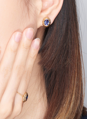 jcj女复古麻花边戒指耳饰