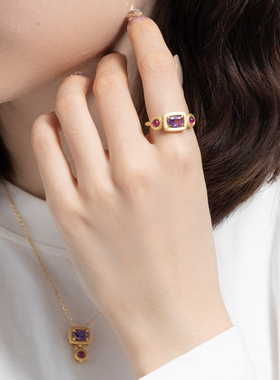 jcj时装珠宝复古双色莓果套组