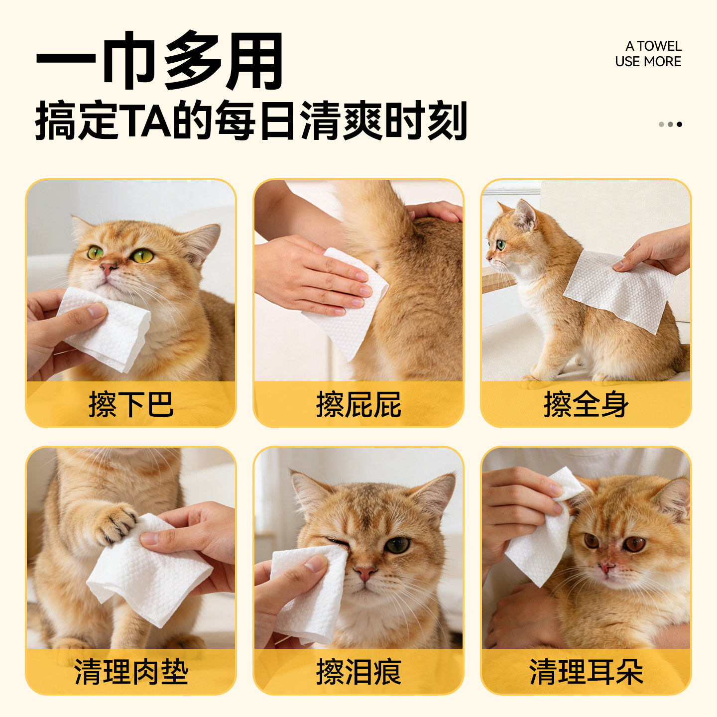 徕本宠物湿巾猫咪狗狗专用湿纸巾免洗澡擦泪痕毛发屁股清洁湿纸巾,淘宝优惠券,粉丝福利购,淘宝优惠卷