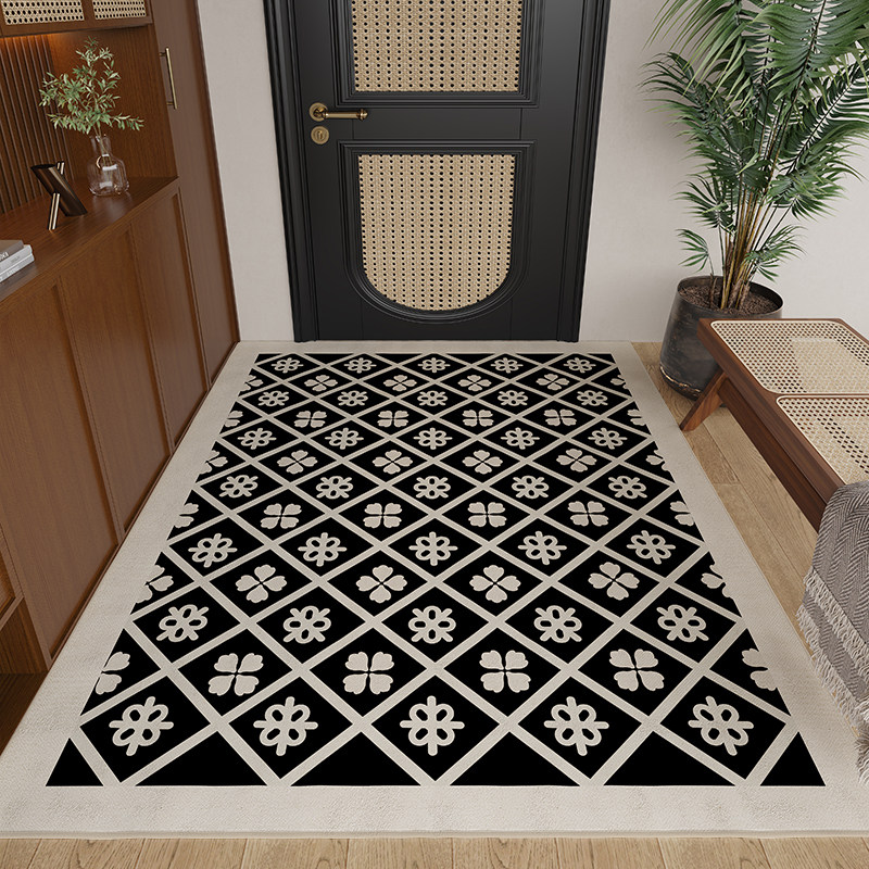 高级感地垫入户门垫进门门口脚垫中古玄关垫子家用耐脏防滑地毯,淘宝优惠券,粉丝福利购,淘宝优惠卷