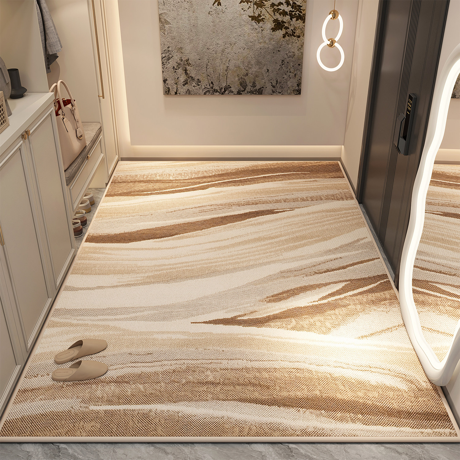 入户门地垫轻奢高端可裁剪地毯北欧复古门垫进门玄关客厅家用脚垫,淘宝优惠券,粉丝福利购,淘宝优惠卷
