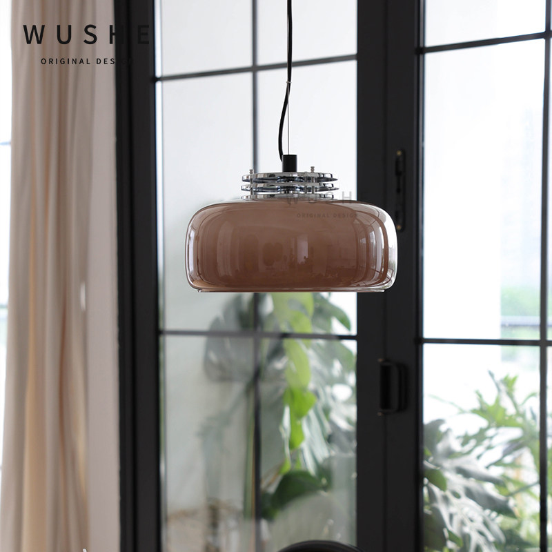 法式奶油风餐厅吊灯米娅中古风包豪斯现代简约2026岛台餐桌吧台灯,淘宝优惠券,粉丝福利购,淘宝优惠卷