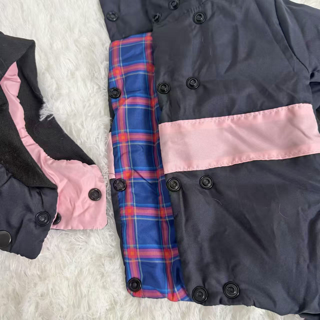 新款包肚四脚棉服狗狗冬装加厚保暖棉大衣泰迪比熊中小型宠物衣服 - 图3