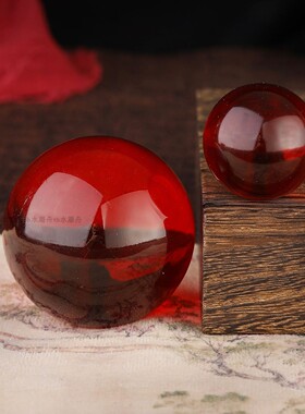 批发价大小号红色鸿运珠摆件