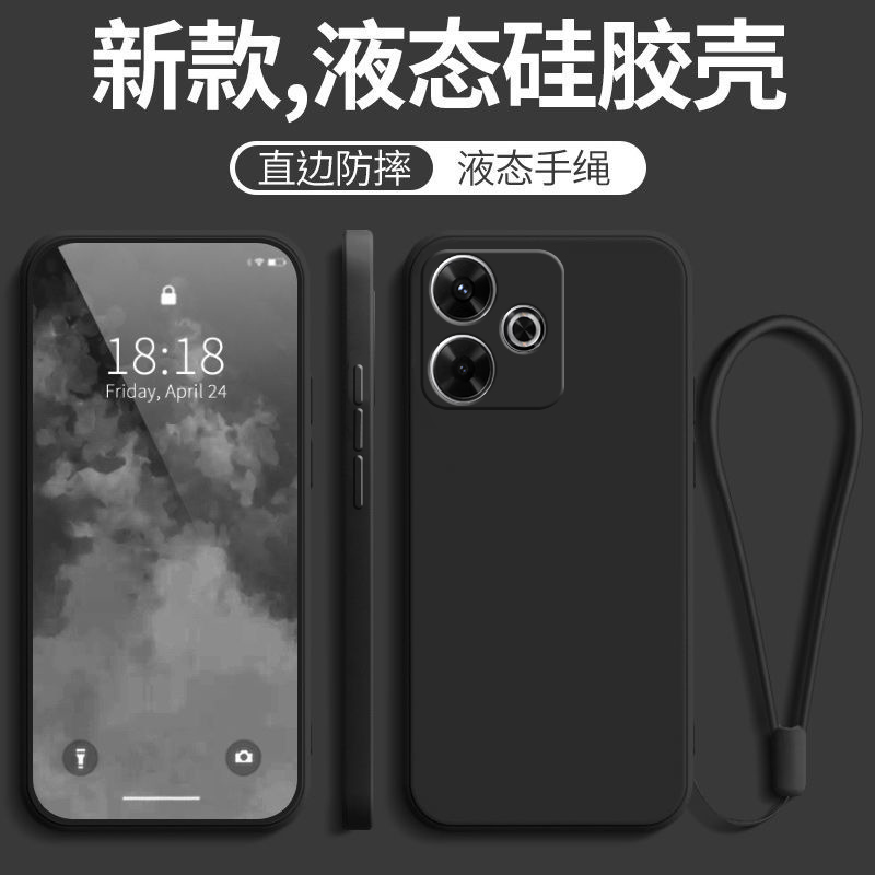 适用pocom6手机壳poco小米m6保护套4G版64G全包防摔p0c0海外国际版xiaomi硅胶软壳pcoo磨砂超薄士生女男外壳 - 图2