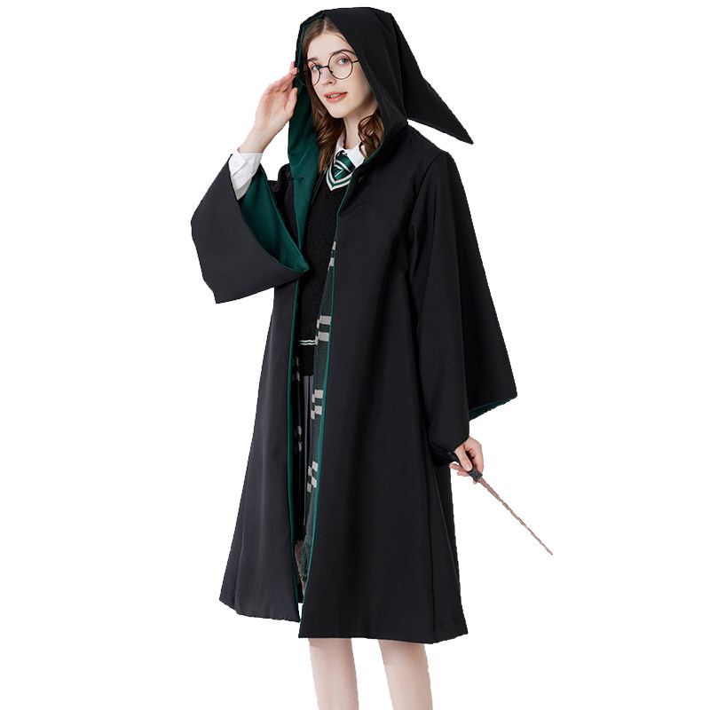 哈利学院长袍魔法袍波特服装正版影城同款披风周边cos巫师袍斗篷_虎窝淘
