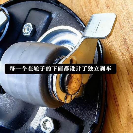 立式钢琴移动脚轮静音万向轮家外钢琴搬运移动脚轮超强承重四个装