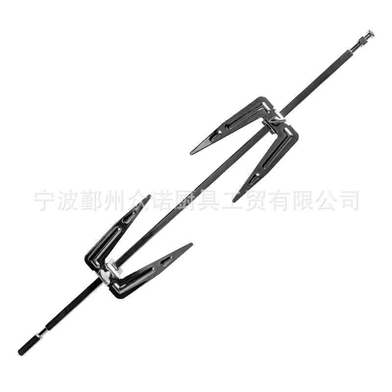 众诺厨房烧烤火鸡烤肉架 电烤箱不锈钢旋转烤鸡叉烤箱烤鸡架,淘宝优惠券,粉丝福利购,淘宝优惠卷