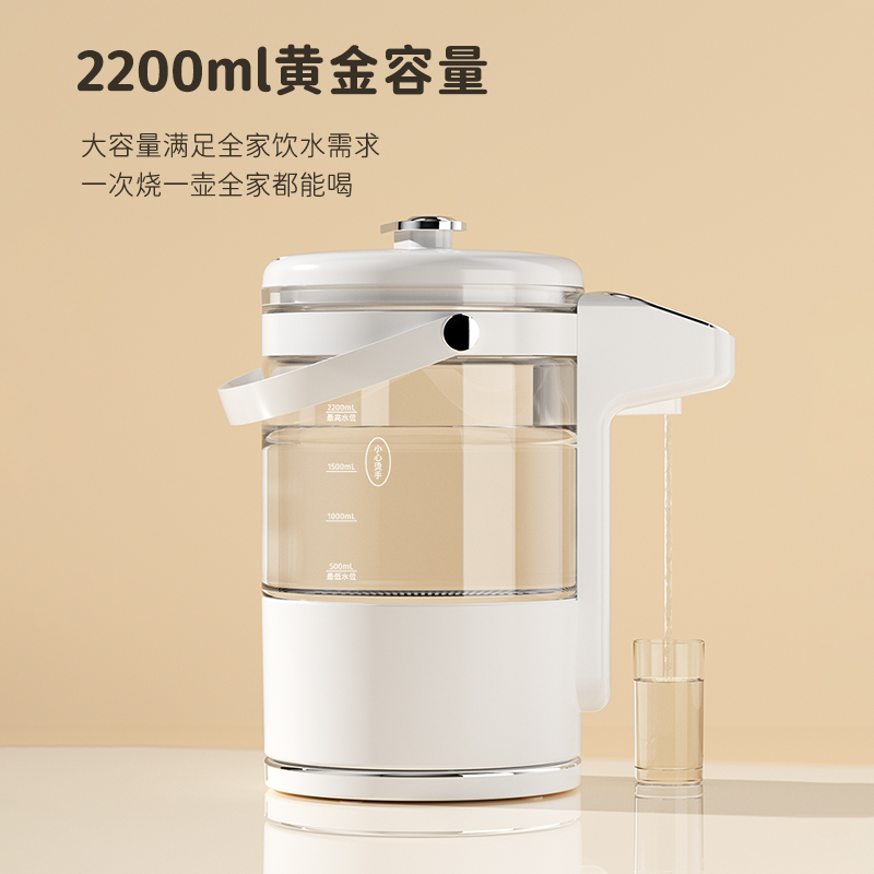 菲森客电热水壶家用自动保温烧水壶智能恒温电水壶煮水开水热水壶