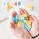 Simple Japanese corner clip matte transparent clip