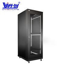Cogenesis enclosure 42U server cabinet Internet enclosure Standard 19-inch cold-rolled steel sheet front and rear mesh door KDE-6