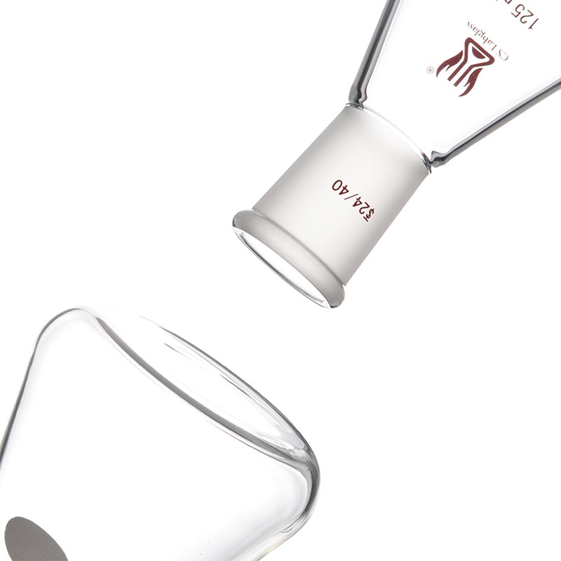 标准口三角烧瓶具磨口锥形瓶24口5/50/125/500/1000ml实验用19/29 - 图2