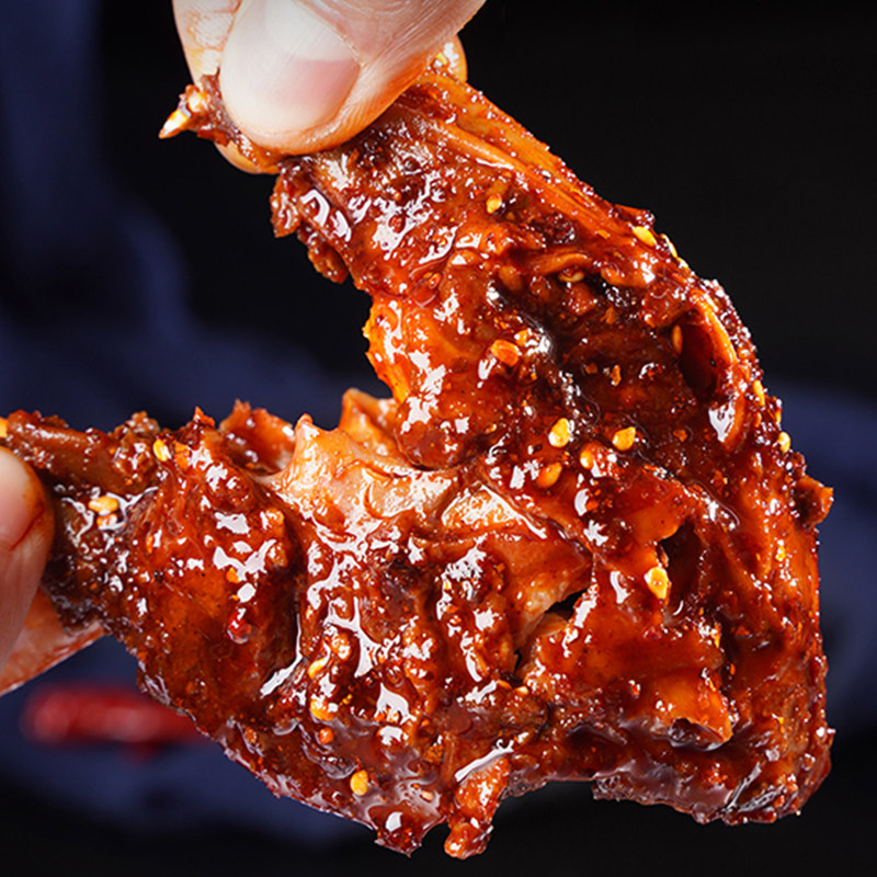 殷掌柜成都麻辣兔头160g/袋四川特产老妈兔头零食兔肉冷吃兔,淘宝优惠券,粉丝福利购,淘宝优惠卷