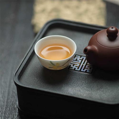 潮阳仿古锡茶船潮汕锡茶盘手工壶承储水式茶池茶海工夫茶盘建水