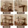 Desktop cup teapot water cup dustproof storage shelf