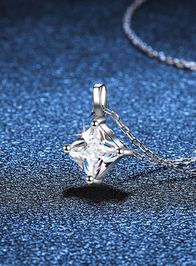 异形吊坠公主方钻小香风网红款