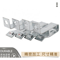 Integrated ceiling accessories lightweight steel keel hanging pieces 38 Fast hanging suspended ceiling Hook Color Zinc large hanging widening hanging pieces silver