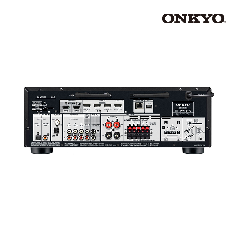 ONKYO安桥TX-NR5100家庭影院功放7声道家用大功率全景声AV功放机 - 图2