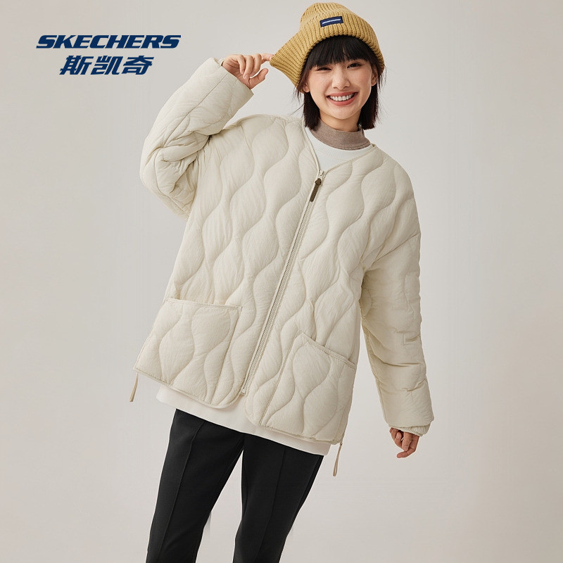 斯凯奇运动羽绒服冬季男女同款梭织短款羽绒外套防风保暖,淘宝优惠券,粉丝福利购,淘宝优惠卷