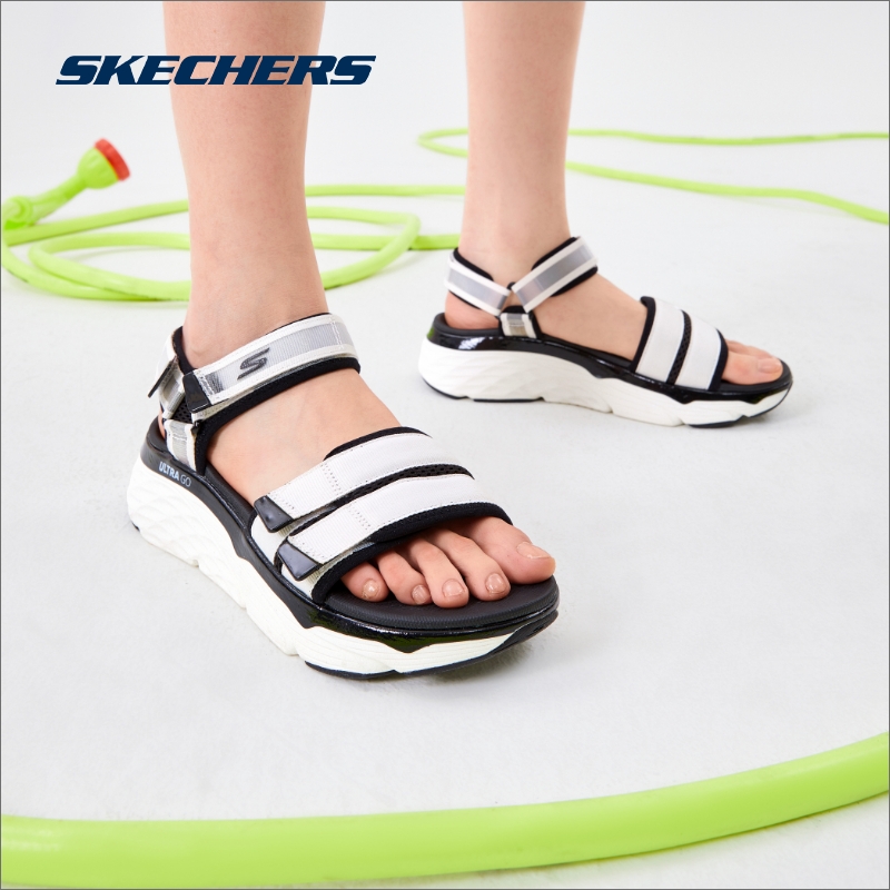 斯凱奇skechers官方outlets 2023春女魔術貼涼鞋新款休閑沙灘鞋_skechers官方outlet店_運動鞋new