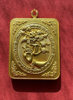 东北新款家唐卡吊坠项链民族风高档精致装饰品带绳子胡家非手绘潮