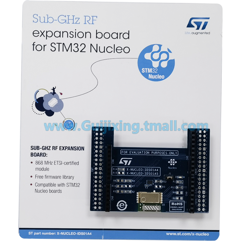 -XNUCLEO-IDS01A4 STM32 Nucleo Sub-1GHz 扩展板 SPSGRF-868模块 - 图3