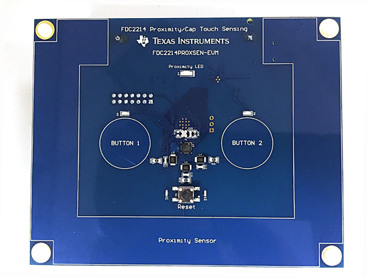 FDC2214PROXSEN-EVM 4通道 FDC2214 接近 电容式触摸传感评估模块 - 图1