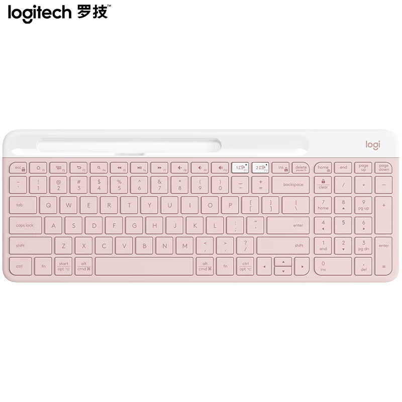 罗技（Logitech）K580键盘蓝牙键盘办公键盘便携超薄键盘笔记本键-图0