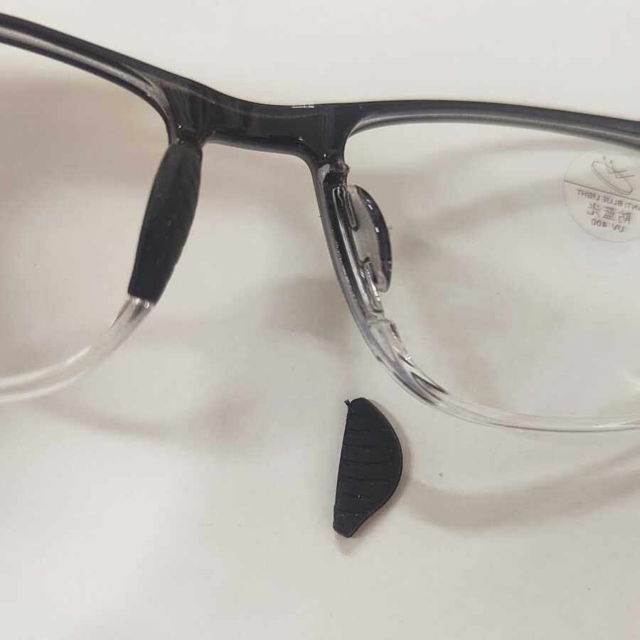 卡入式眼镜鼻托D形硅胶嵌入式卡扣鼻梁托套入鼻托增高防滑软鼻托,淘宝优惠券,粉丝福利购,淘宝优惠卷