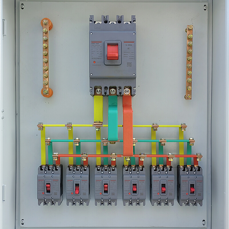定制成套配电箱低压布线开关动力柜强电照明控制箱三相四线铜排柜