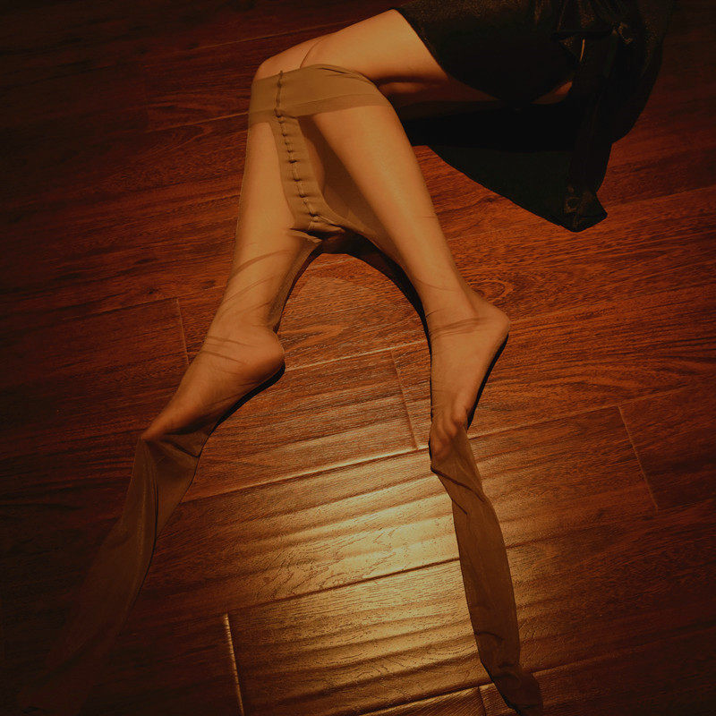 原拼5双黑色薄款性感黑丝jk防勾丝 原拼连裤袜/打底袜