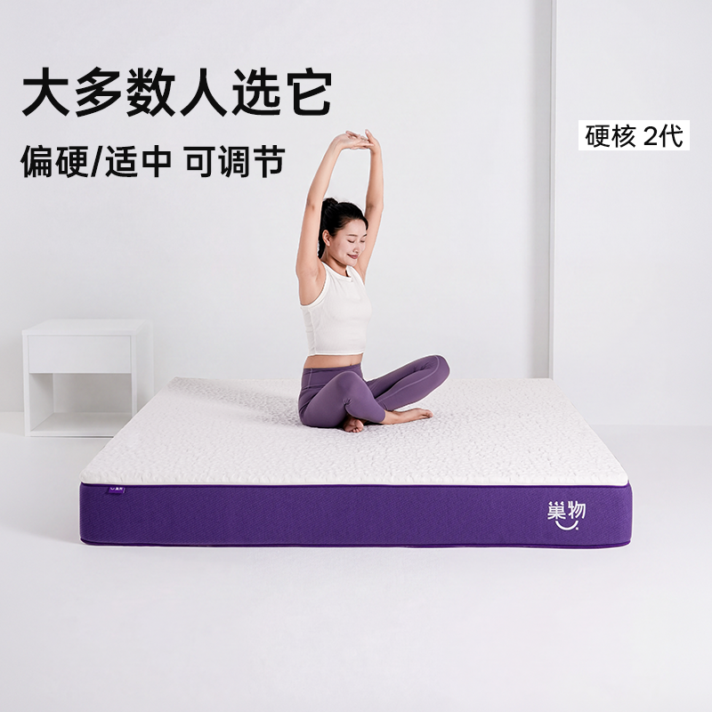巢物硬核pro2代可拆洗EAC床垫家用独立弹簧透气护腰垫子儿童卧室
