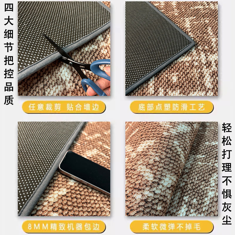 高端进门地垫入户门垫过道大门口玄关脚垫定制可裁剪家用地毯新款