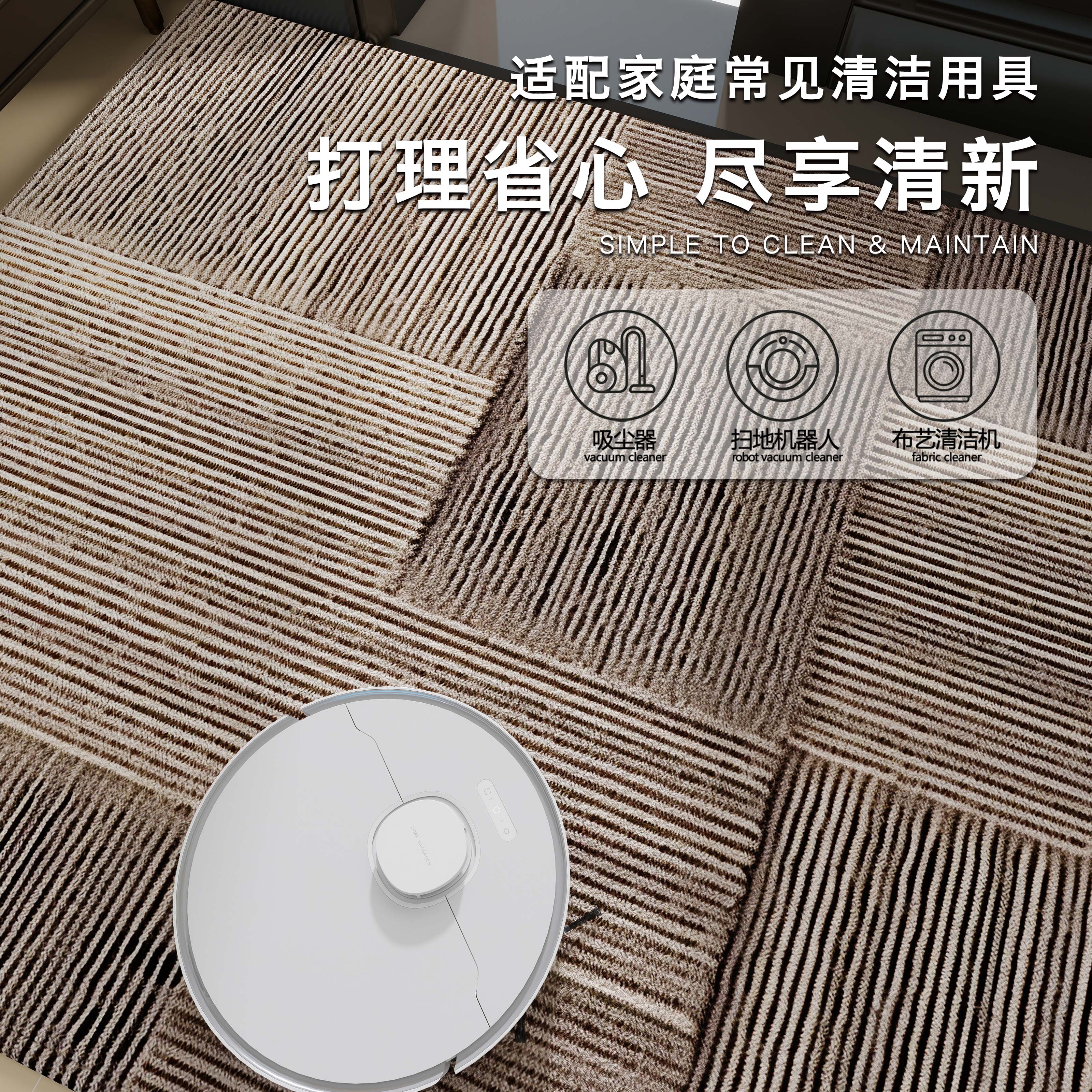Entrance door floor mat is wear-resistant, dirt-resistant, anti-slip and can be customized