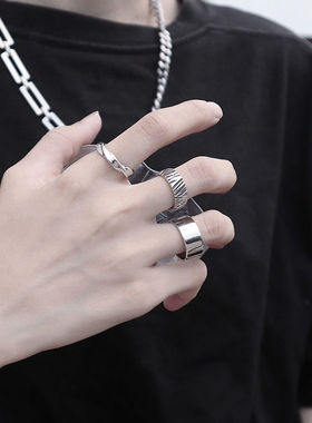 戒指莫比乌斯冷淡风男